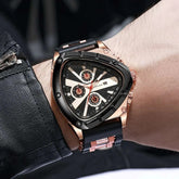 Unique Sports Men Watch High Quality Silicone Strap Auto