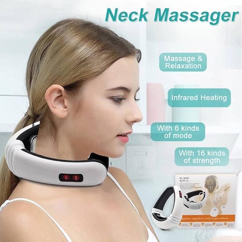 Deep Massage with Adjustable Neck Massager Relaxation