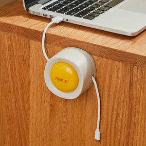 Data Cable Winder Wall Mounted Space-saving Plug Cable