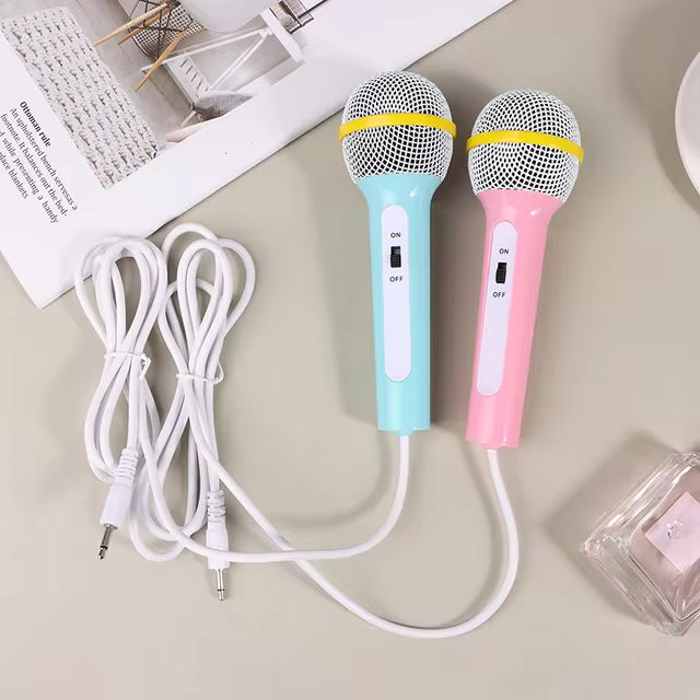 Portable Handheld Wired Microphone Lightweight Singing Mechine