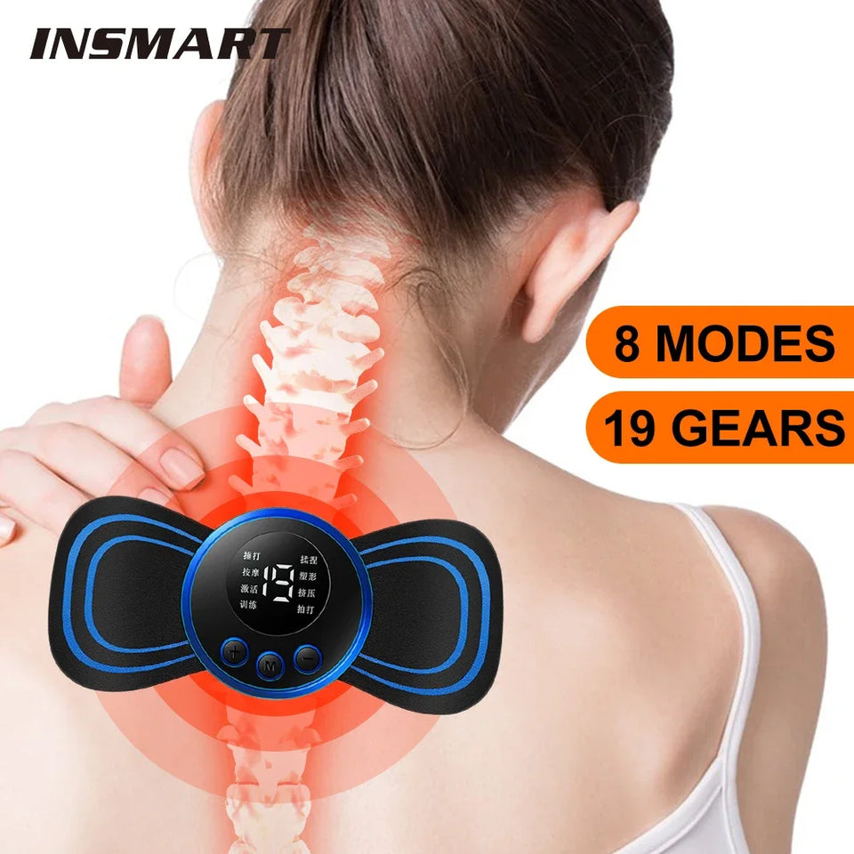 Mini Electric Neck Massager Cervical Back