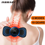 Mini Electric Neck Massager Cervical Back