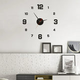 Wall Clock Precise Mute Decorative Punch-free Nordic Style