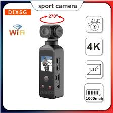 4K 1.3" Screen Action Camera Pocket Cam