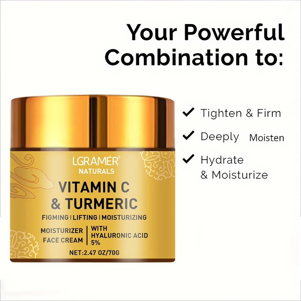 Turmeric Vitamin C Face cream Retinol Moisturizing Firming