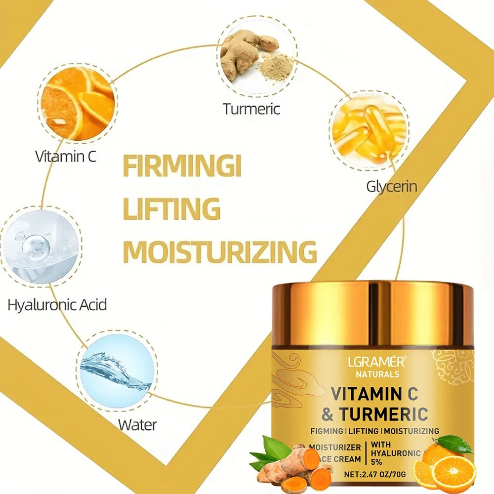 Turmeric Vitamin C Face cream Retinol Moisturizing Firming
