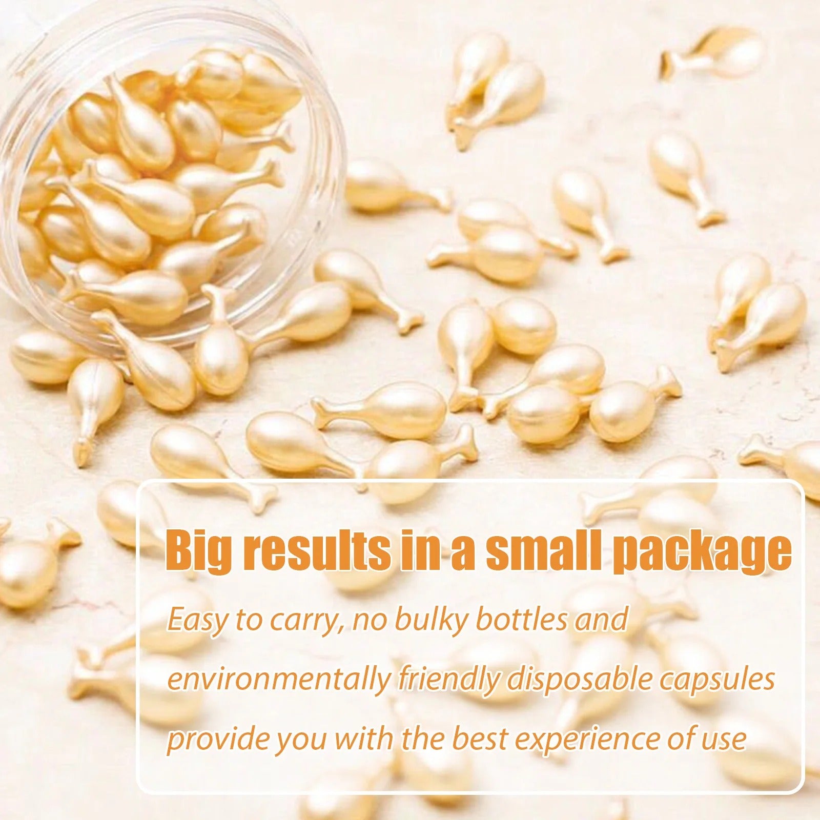 50Pcs Collagen Face Care Capsules Serum Spot Acne